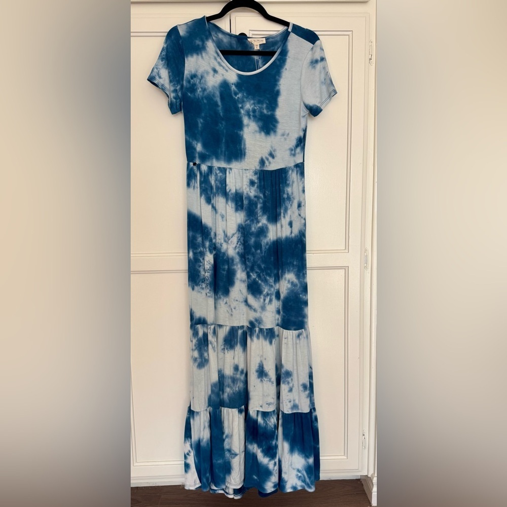 See You Monday Tiered Maxi Dress